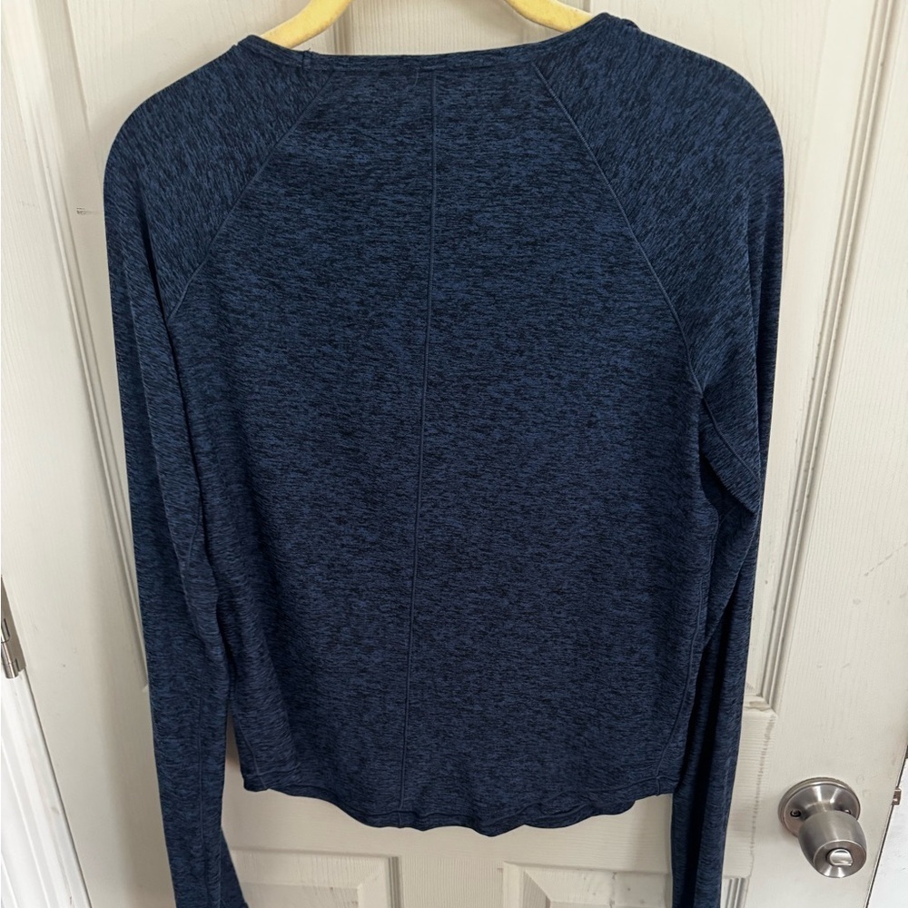 Spanx SoftStretch Long Sleeve Top Blue XS - Picture 8 of 13